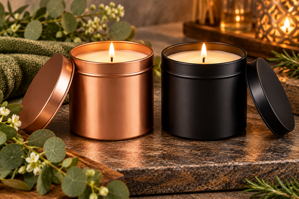 Luxury Fragranced Candles in Tins