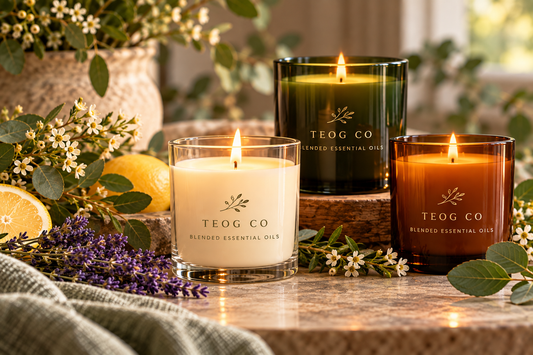 Blended Essential Oil Candles
