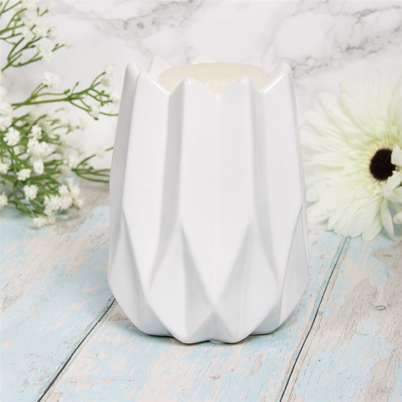 Stylish Geometric Wax Melter